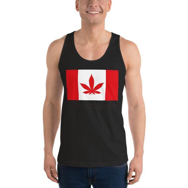Oh, Cannabis! Funny Great White North Flag Cannabis 420 Shirt - Deadbeat Duds