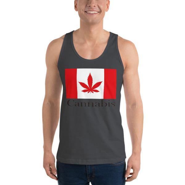 Oh, Cannabis! Funny Great White North Flag Cannabis 420 Shirt - Deadbeat Duds